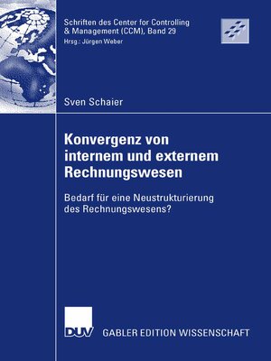 cover image of Konvergenz von internem und externem Rechnungswesen